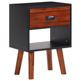 Vidaxl nachtkastje 40x30x57 cm massief acaciahout