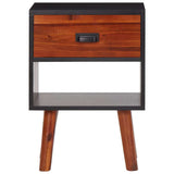 Vidaxl nachtkastje 40x30x57 cm massief acaciahout
