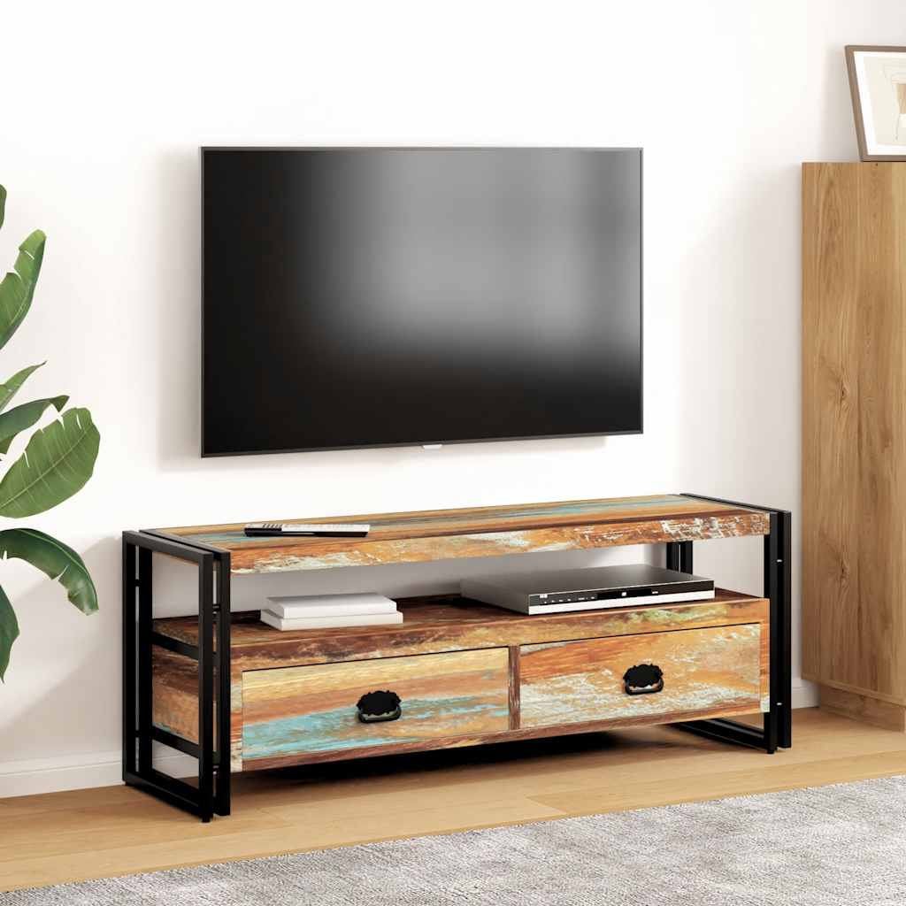 Vidaxl tv-meubel massief gerecycled hout