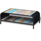 Vidaxl salontafel massief gerecycled hout