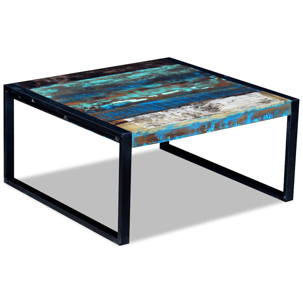 Vidaxl salontafel 80x80x40 cm massief gerecycled hout
