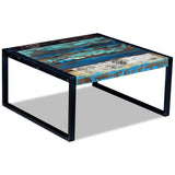 Vidaxl salontafel 80x80x40 cm massief gerecycled hout