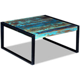 Vidaxl salontafel 80x80x40 cm massief gerecycled hout