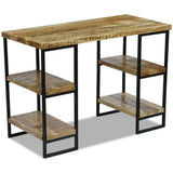 Vidaxl bureau 110x50x76 cm mangohout