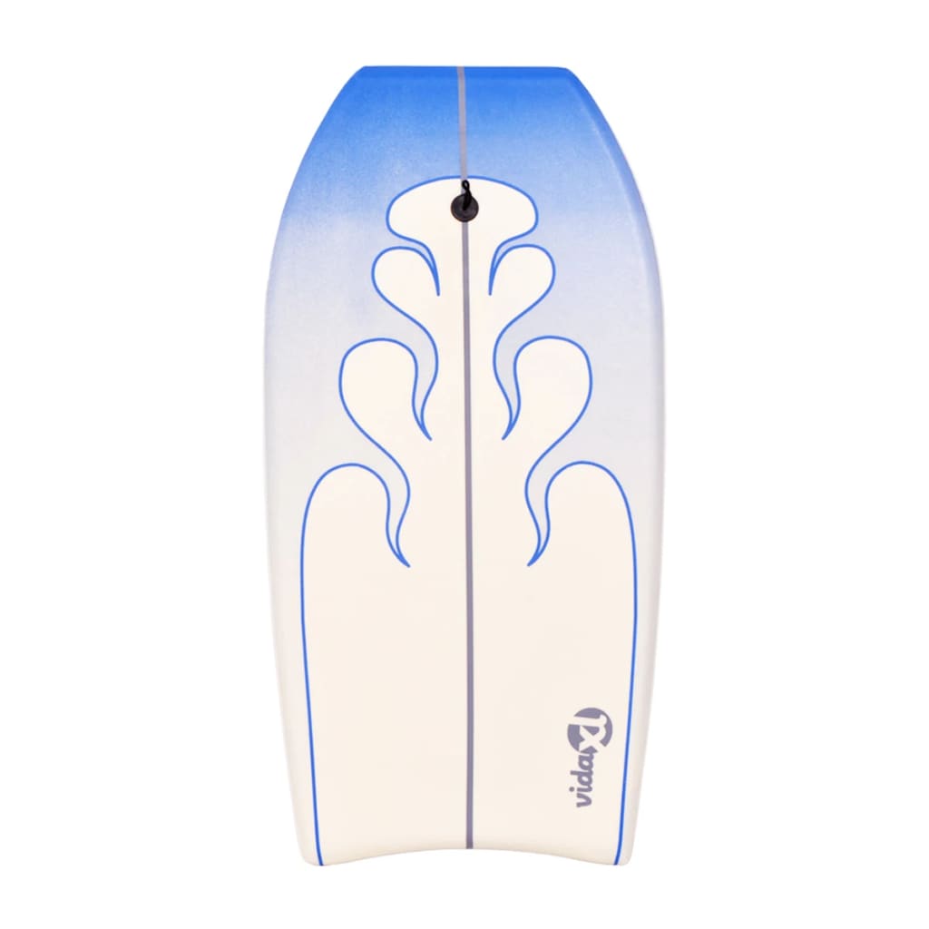 Vidaxl bodyboard blauw 104 cm