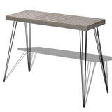 Vidaxl wandtafel 90x30x71,5 cm grijs