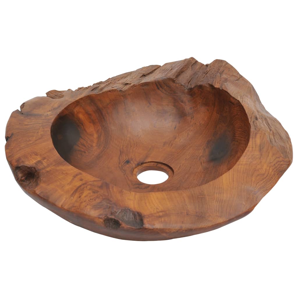 Vidaxl wastbasin 45 cm zolitt Teak