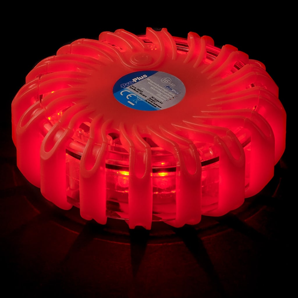 ProPPLUS ADVARSEL DISK 16 LEDS ORANGE 540322