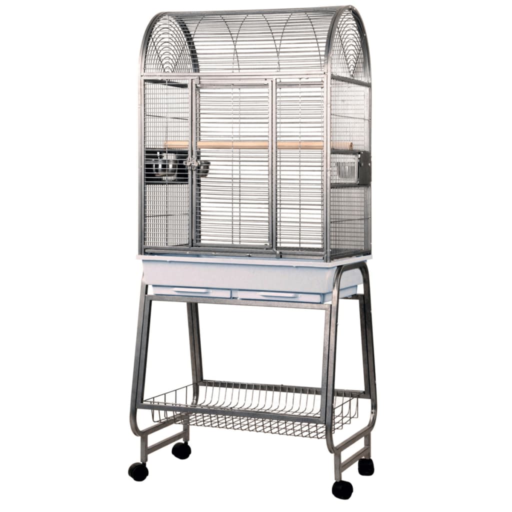 Strong Strong Parrot Cage Villa Nora 67.7x51.5x154 cm Grigio 93083