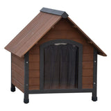 @pet @pet hund loft med plastikflapper rustique 76x76x72 cm brun