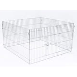 @pet huisdierenren voor buiten complete 116x116x65 cm metaal