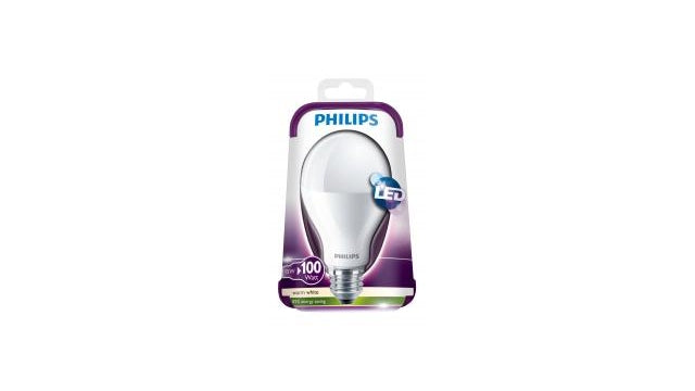 Philips LED svetilka 15W (100W) E27 toplo bela