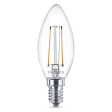 Philips LedClassic 25W (2W) B35 E14 WW CL ND 1BC 4 Iluminación