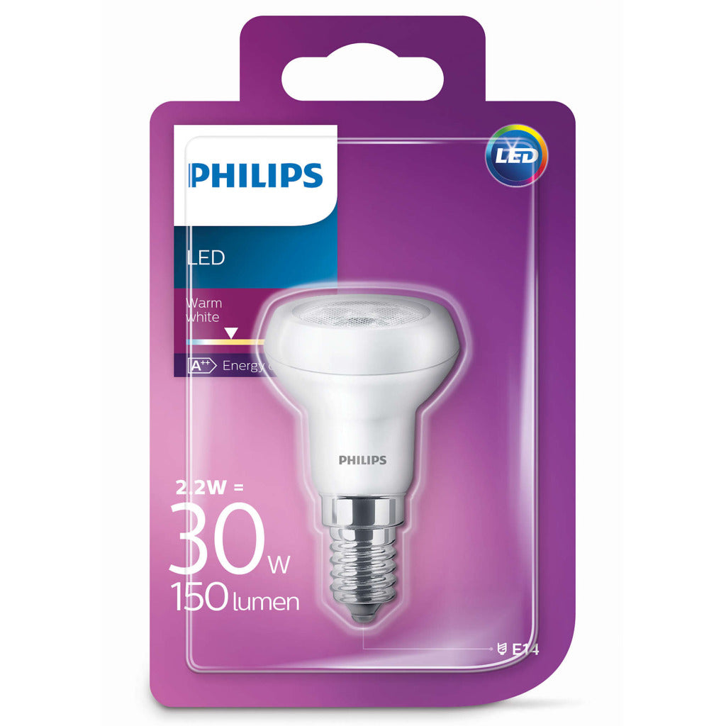 Philips led reflectorlamp 2,2w (30w) 230v