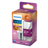 Philips dimmbare LED klassische Kerzenlampe 40W E27 warmes Weiß