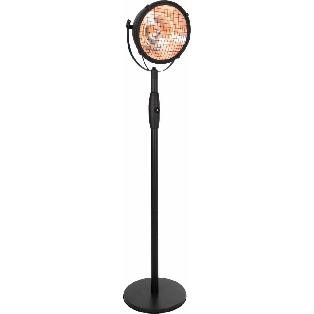 Gesongen Sonnenent Terrassallsall stellt den Indian 2100 w Halogen schwaarz