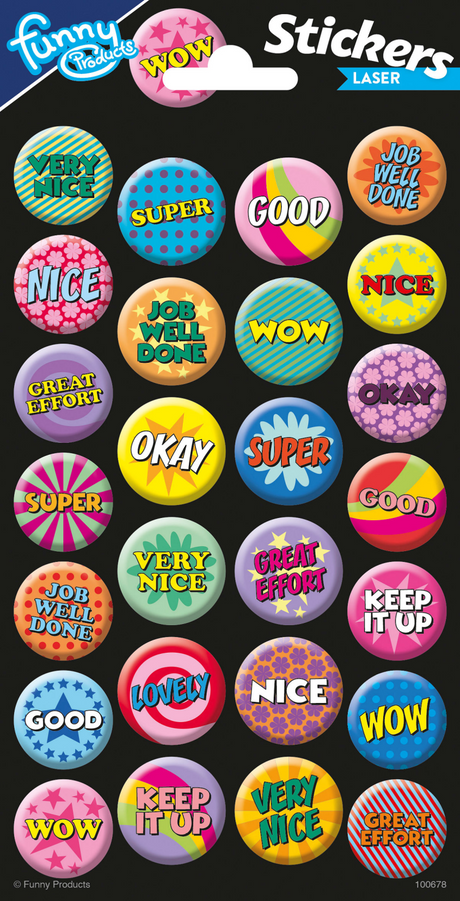 Totum stickervel beloningen