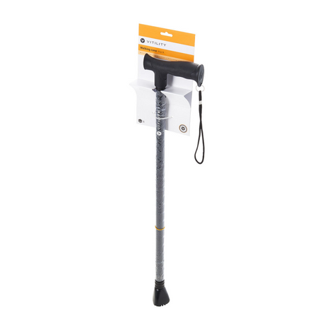 Vitility wandelstok - zwart