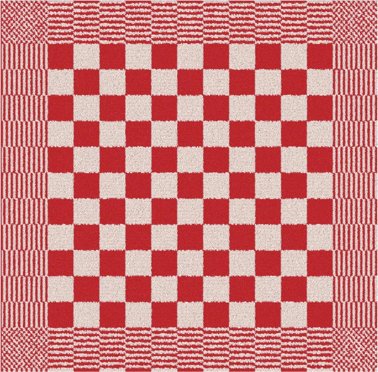 Ddddd keukendoek bbq rood 50x55cm 6st
