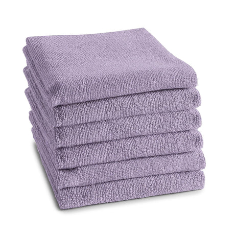 Ddddd keukendoek logo pastel lila 6st