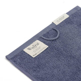 Walra gastendoek remade cotton - 2x 30x50 - 100% katoen - blauw