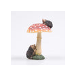 Farmwood animals paddenstoel met egel 7x6,5x11cm