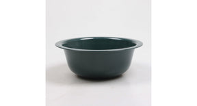 Plantenschaal m zink d28 h9 cm olijf groen