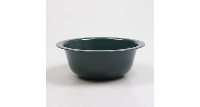 Plantenschaal m zink d28 h9 cm olijf groen