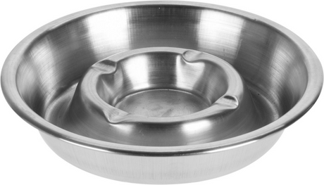 Asbak rvs dia 13cm