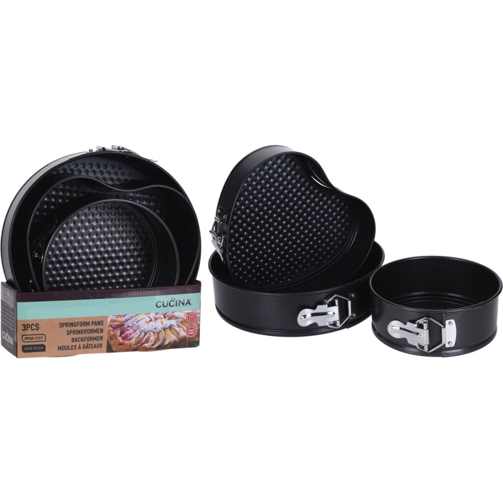 Základní lavička na jarní forma La Cucina Set 3-Piece Black