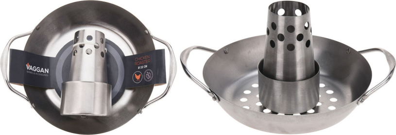 Bbq kipgrill 22cm