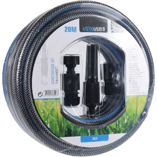 Pro Gaart Gaart Hose 20m + Kupplungs Set