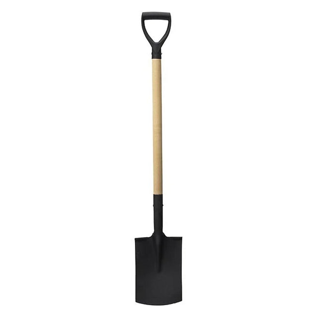 Pro garden schep met houten steel 115 cm zwart hout