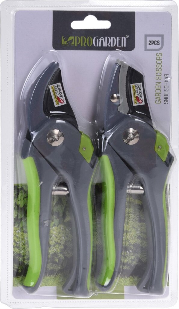 Pro Garden Garden Shears Set 2 stykker Secateurs og Hedge Trimmer 20 cm