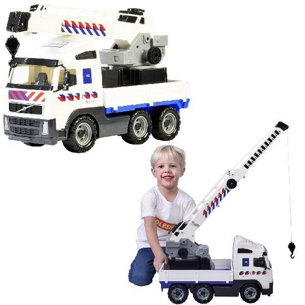 Polesie volvo politie hijskraan 49 cm