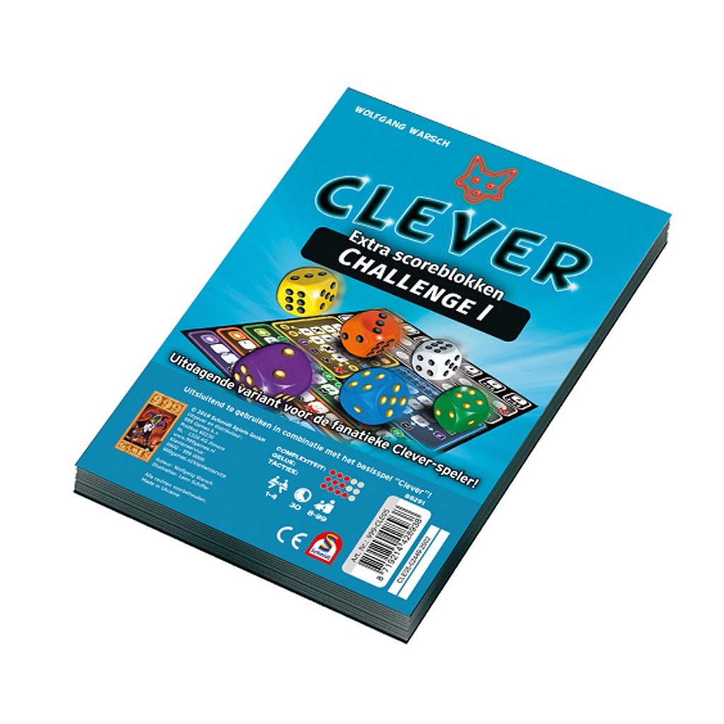 999games clever scoreblok