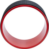 PURE2IMPROVE PURE2IMPROVE Yoga Wheel 30 cm nero e rosso