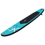 Xq max xq max stand up paddleboard opblaasbaar 285 cm blauw en zwart