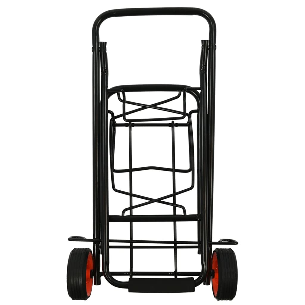 Proplus Piegable Bagugh Trolley da 30 kg in acciaio nero