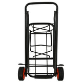 Proplus Piegable Bagugh Trolley da 30 kg in acciaio nero