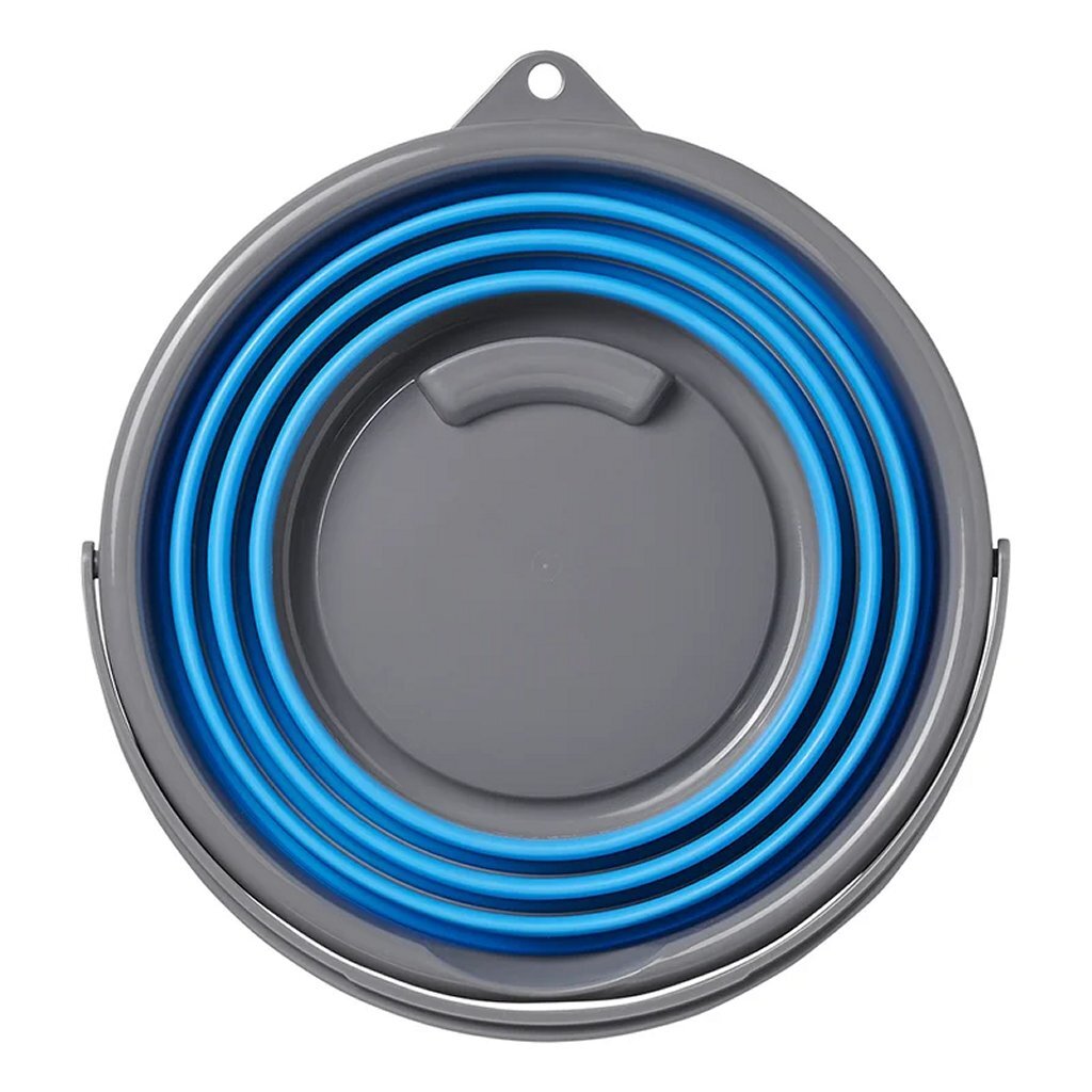 Proplus emmer opvouwbaar 10l blauw grijs