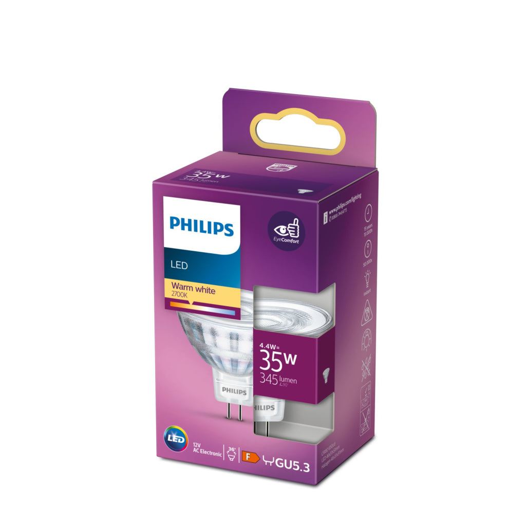 Philips led ww 36d nd 35w mr16