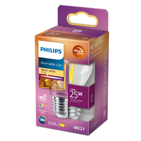 Philips led philips phil led cl p45 cl wgd 25w e27