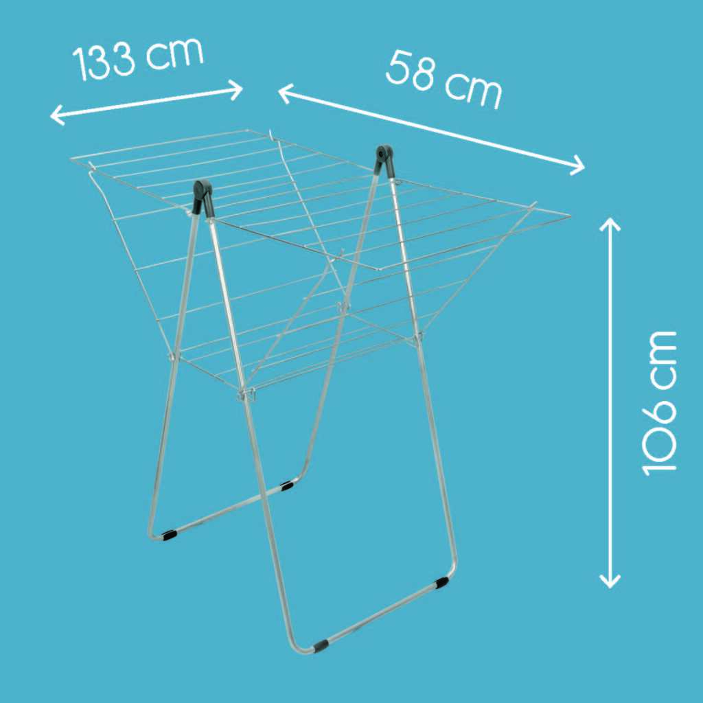 Tomado-Metallex Vento 25 Dämmerung 133x109x58 cm Sëlwer 40m dréchene Längt