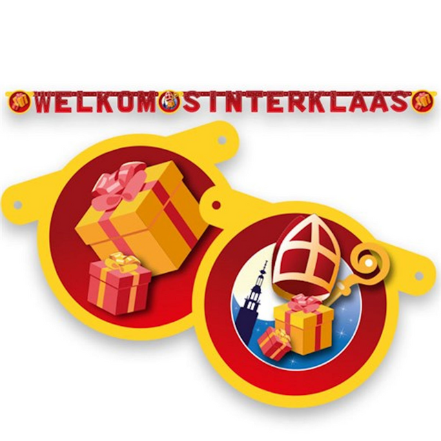 Wensslinger 210cm welkom sinterklaas
