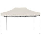 Vidaxl partytent professioneel inklapbaar 4,5x3 m aluminium crème