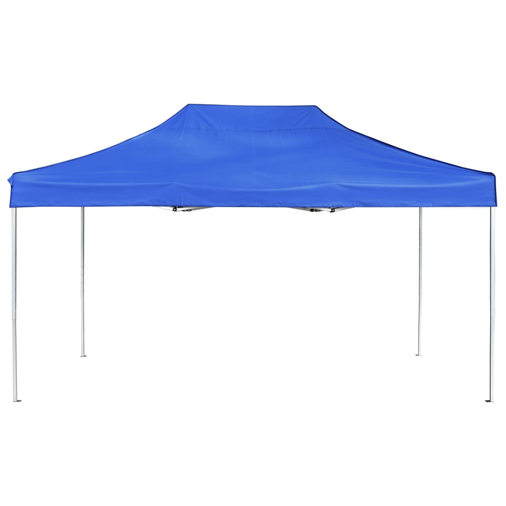 Vidaxl Partytent Profesionalno zložen 4,5x3 m aluminijasta modra