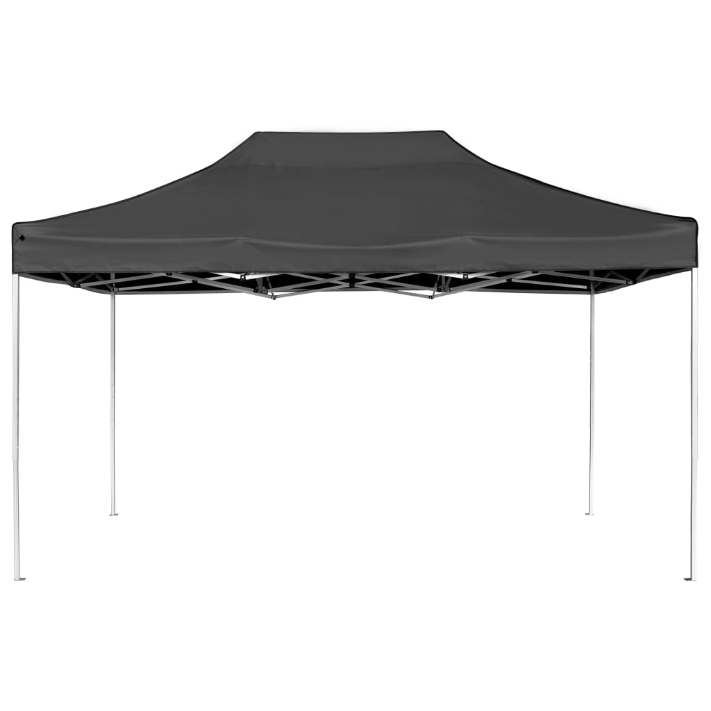 Vidaxl Partytent Professionally Foldable 4.5x3 m aluminum anthracite