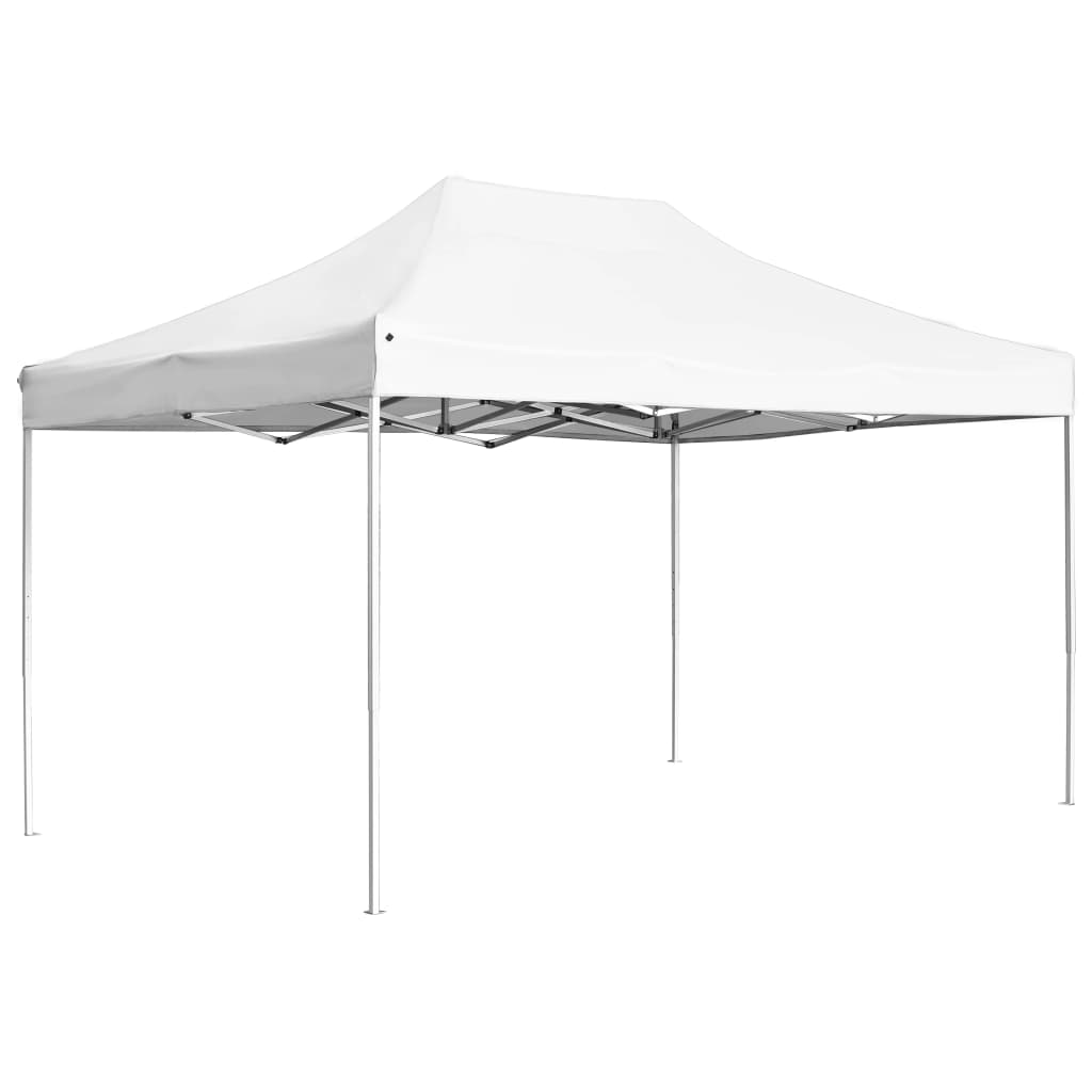 Vidaxl partyTent professionellt vikbar 4,5x3 m aluminiumvit