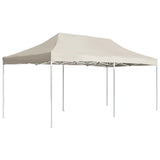 Vidaxl partyTent professionellt vikbar 6x3 m aluminiumkräm